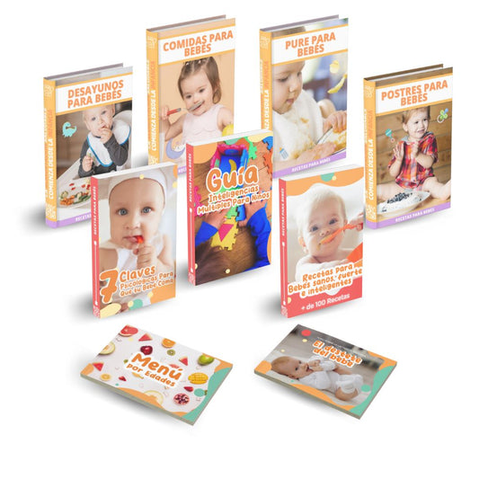 👶 Recetas Nutritivas Para Bebés + Bonos Completos - RecetasPam 